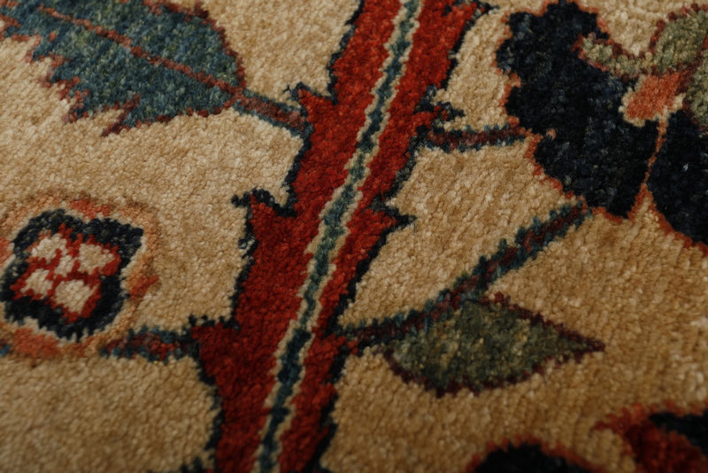 3x13 Brown and Multicolor Anatolian Traditional Runner