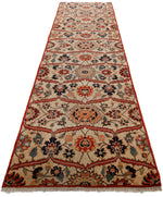 3x13 Brown and Multicolor Anatolian Traditional Runner