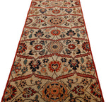 3x13 Brown and Multicolor Anatolian Traditional Runner