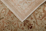 4x12 Ivory and Brown Anatolian Traditional Runner