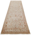 4x12 Ivory and Brown Anatolian Traditional Runner
