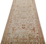 4x12 Ivory and Brown Anatolian Traditional Runner