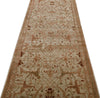 4x12 Ivory and Brown Anatolian Traditional Runner
