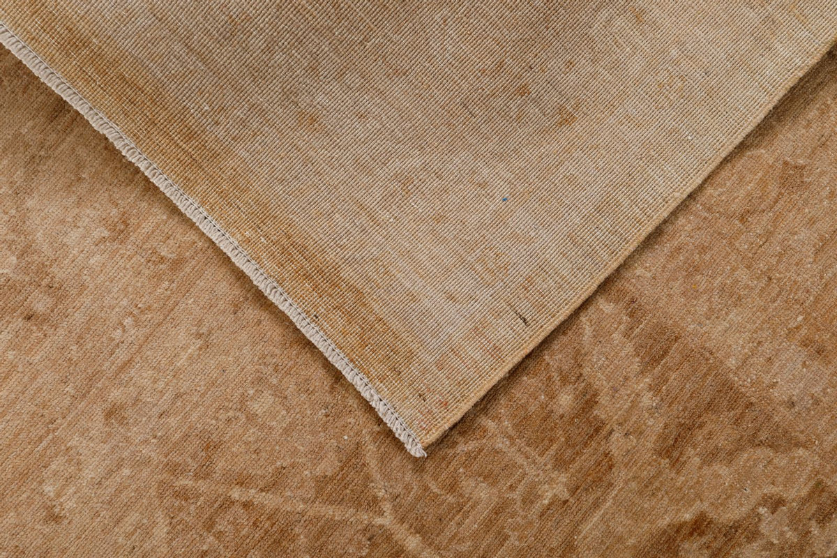 8x10 Brown and Beige Anatolian Traditional Rug