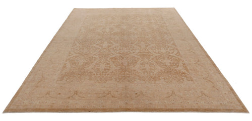 8x10 Brown and Beige Anatolian Traditional Rug