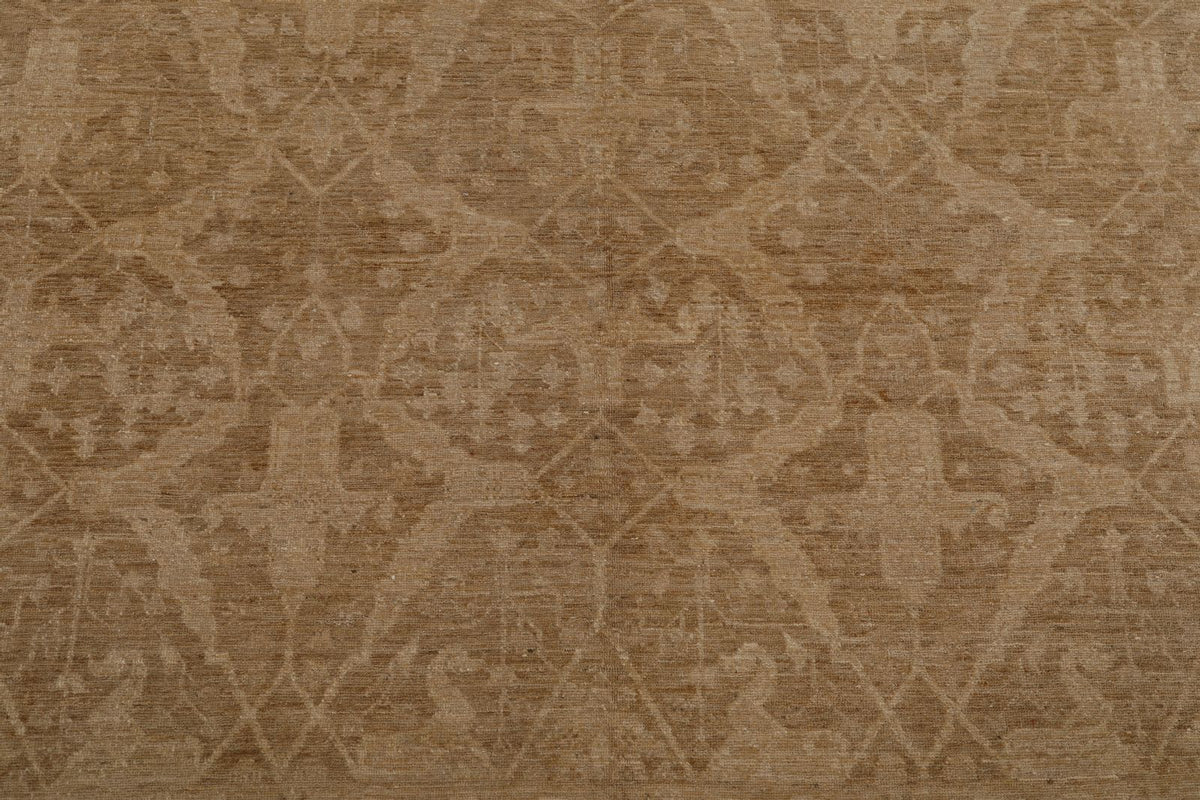 8x10 Brown and Beige Anatolian Traditional Rug
