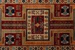 3x11 Burgundy and Blue Traditional Runner