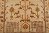 3x14 Ivory and Brown Anatolian Traditional Runner
