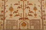 3x14 Ivory and Brown Anatolian Traditional Runner