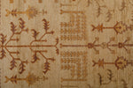 3x14 Ivory and Brown Anatolian Traditional Runner