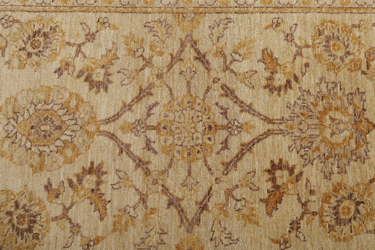3x9 Beige and Brown Anatolian Traditional Rug