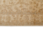 3x10 Beige and Brown Turkish Oushak Runner