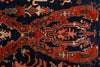 8x10 Navy and Ivory Anatolian Traditional Rug