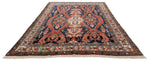 8x10 Navy and Ivory Anatolian Traditional Rug