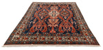 8x10 Navy and Ivory Anatolian Traditional Rug