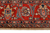 10x14 Ivory and Red Anatolian Traditional Rug