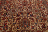 10x14 Ivory and Red Anatolian Traditional Rug