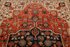 9x14 Rust and Navy Anatolian Traditional Rug