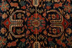 9x14 Rust and Navy Anatolian Traditional Rug