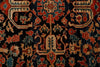 9x14 Rust and Navy Anatolian Traditional Rug