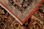 9x14 Rust and Navy Anatolian Traditional Rug