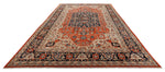 9x14 Rust and Navy Anatolian Traditional Rug