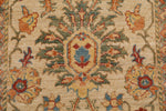 3x14 Beige and Multicolor Anatolian Traditional Rug
