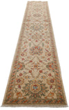 3x14 Beige and Multicolor Anatolian Traditional Rug