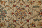 3x14 Beige and Multicolor Anatolian Traditional Rug