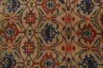 8x10 Light Brown and Red Anatolian Traditional Rug