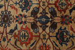 8x10 Light Brown and Red Anatolian Traditional Rug