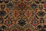 8x10 Light Brown and Red Anatolian Traditional Rug