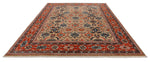 8x10 Light Brown and Red Anatolian Traditional Rug