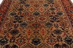 8x10 Light Brown and Red Anatolian Traditional Rug