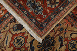 8x10 Light Brown and Red Anatolian Traditional Rug