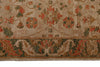 3x18 Ivory and Light Olive Green Anatolian Traditional Runner