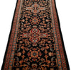 3x8 Navy and Multicolor Anatolian Traditional Runner