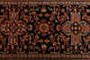 3x8 Navy and Multicolor Anatolian Traditional Runner