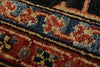 3x8 Navy and Multicolor Anatolian Traditional Runner