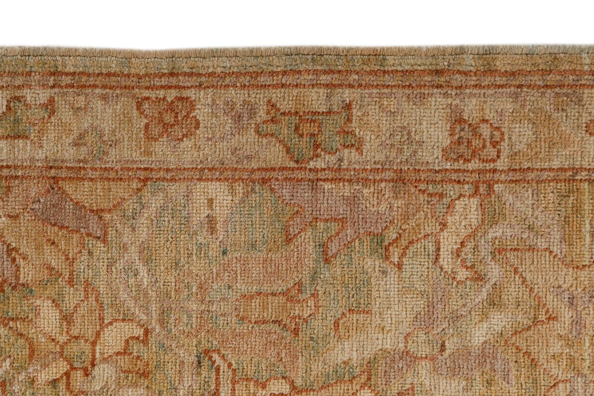 3x15 Blue and Ivory Anatolian Traditional Runner