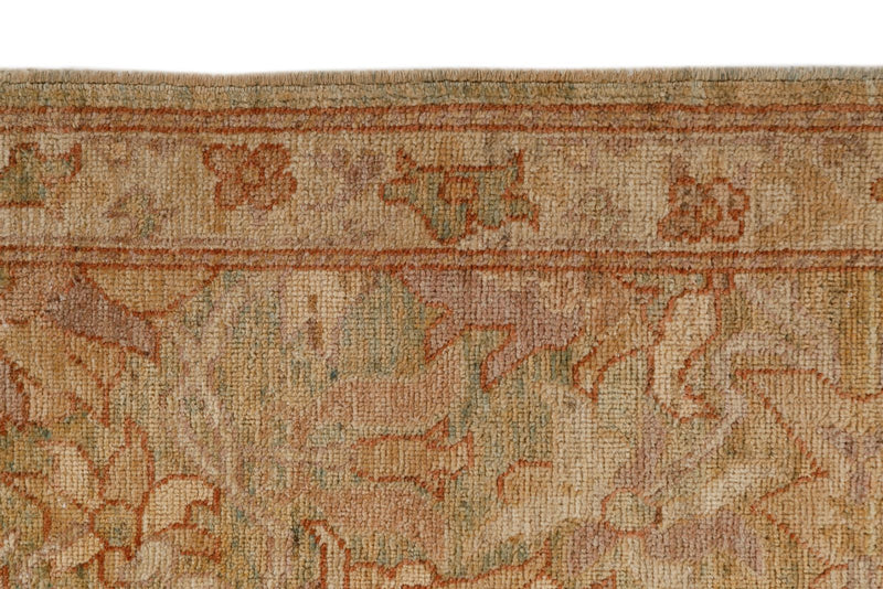 3x15 Blue and Ivory Anatolian Traditional Runner