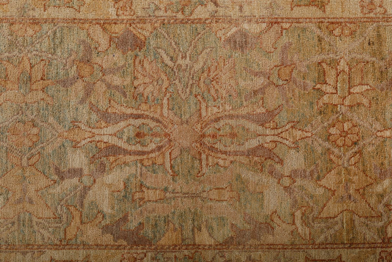 3x15 Blue and Ivory Anatolian Traditional Runner