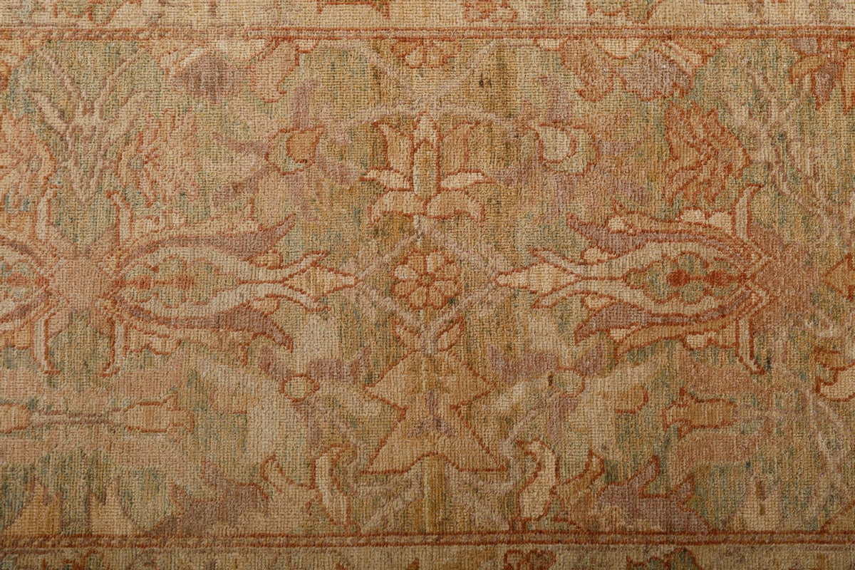 3x15 Blue and Ivory Anatolian Traditional Runner