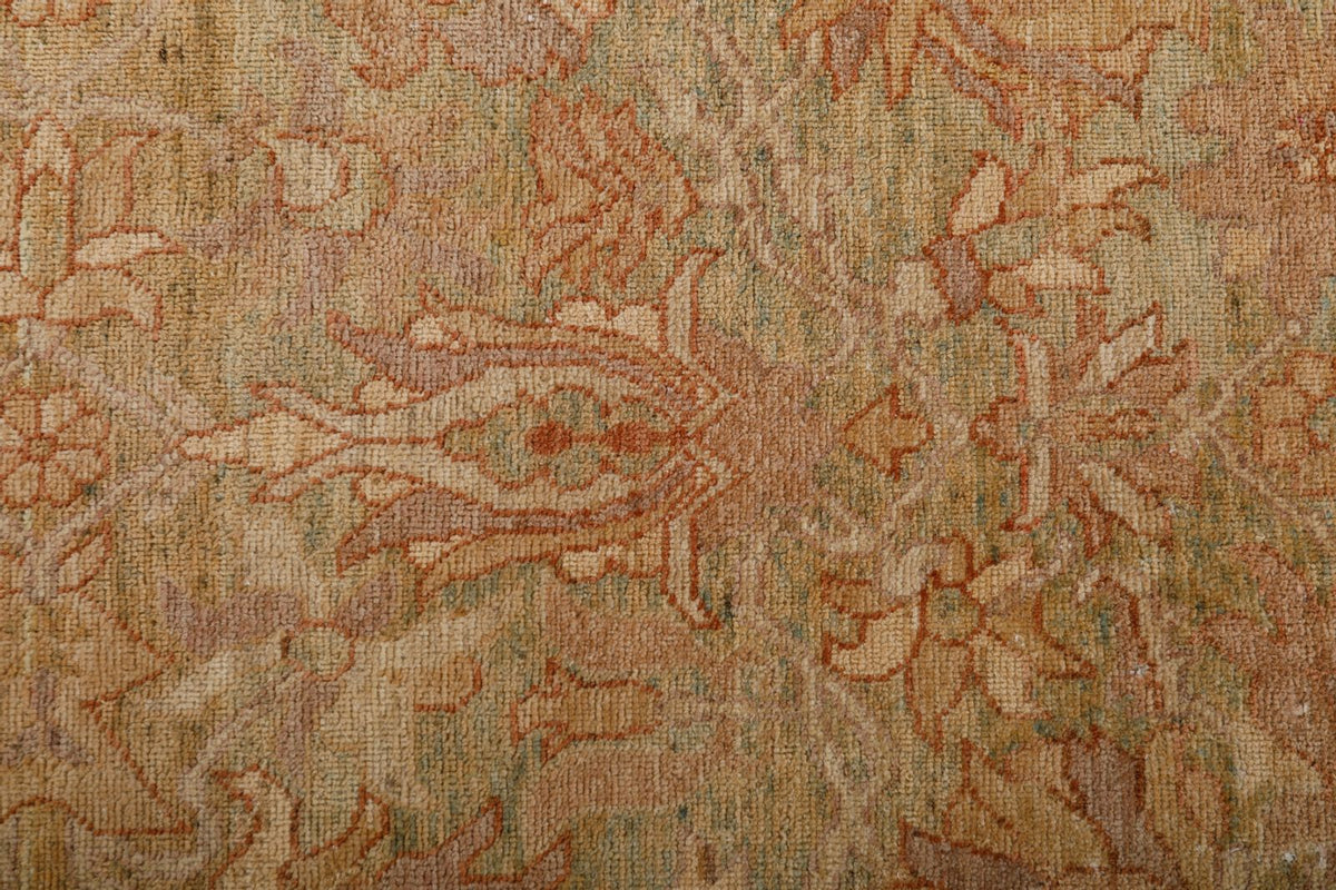 3x15 Blue and Ivory Anatolian Traditional Runner