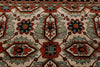8x10 Ivory and Navy Anatolian Traditional Rug