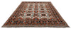 8x10 Ivory and Navy Anatolian Traditional Rug