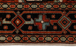 8x10 Ivory and Navy Anatolian Traditional Rug