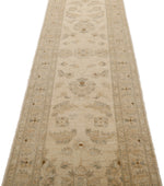 3x11 Ivory and Beige Turkish Traditional Runner