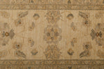 3x11 Ivory and Beige Turkish Traditional Runner