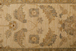 3x11 Ivory and Beige Turkish Traditional Runner